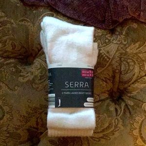 NEW Serra 👢 2 pairs boot socks